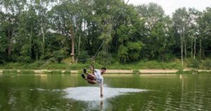 Ziplining