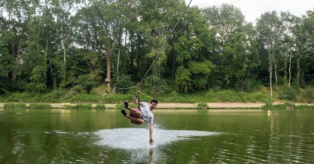 Ziplining
